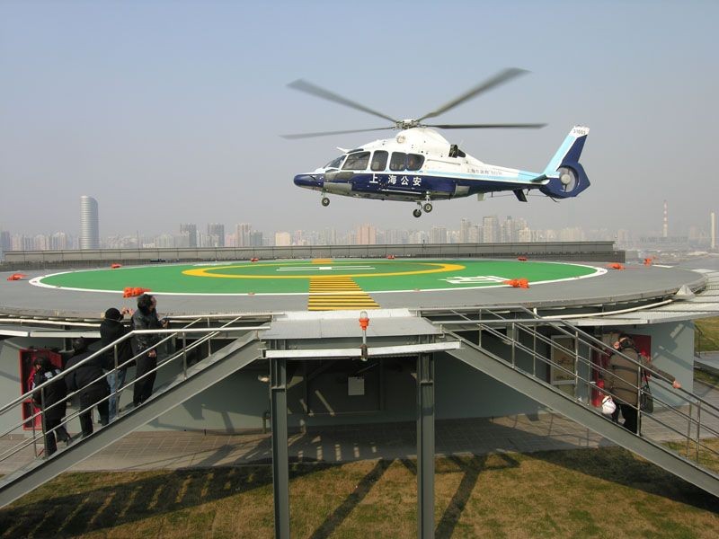 钢结构建造的屋顶直升机停机坪有哪些特性